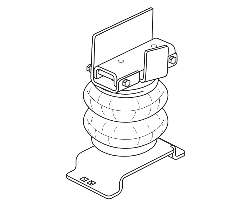 Product of Firestone Industrial 2598 Helper Spring Kit