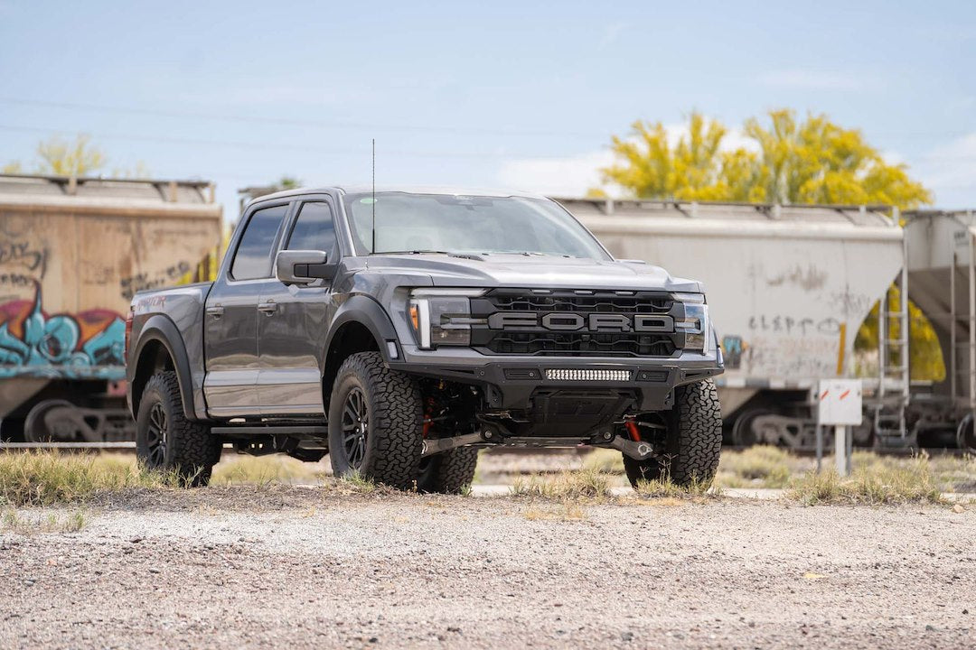 Addictive Desert Designs F210185080103 Bumper||2024_Ford-F-150-Raptor-Rock-Fighter-Front-Bumper-Outdoor-20.Jpg||95||addf210185080||2132673