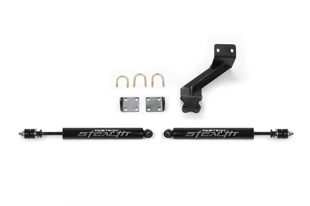 Product of Fabtech Motorsports FTS8047 Dual Monotube Steering Stabilizer
