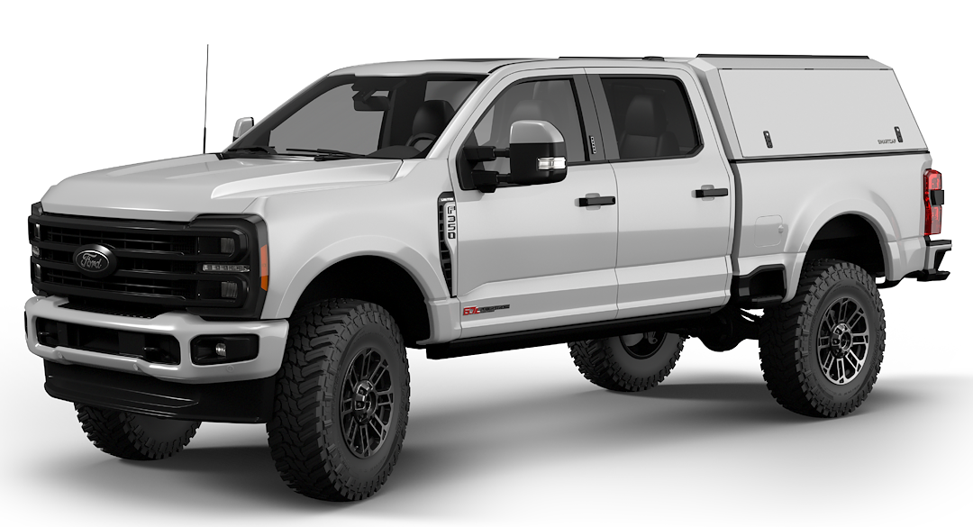 Smartcap Ec0336-Wn Truck Cap||smartcap Edge Commercial Ford Super Duty 2023 Standard Bed Wn 1 Drivers Front Three Quarter.Png||85||rsiec0336wn||2298230