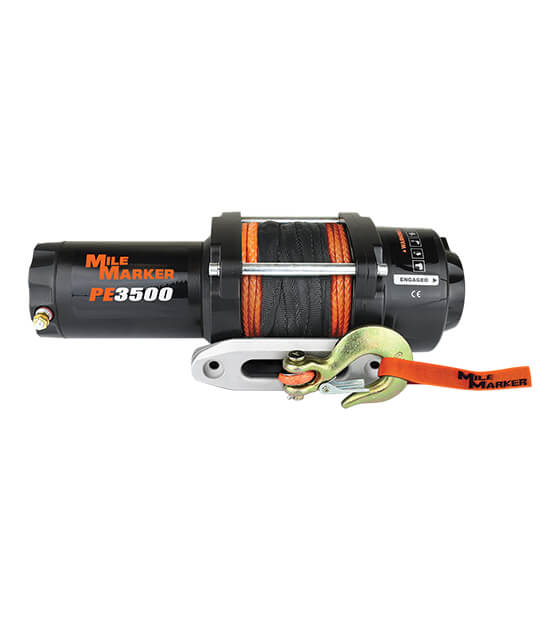 Product of Mile Marker 77-53112BW 3500 Pound ATV/ UTV Winch