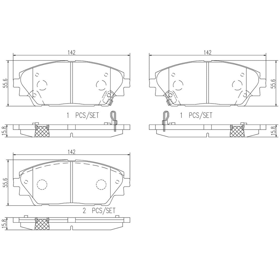 Brembo P49050n Brake Pad||p49050n_Drw.Jpg||87||brmp49050n||1753286