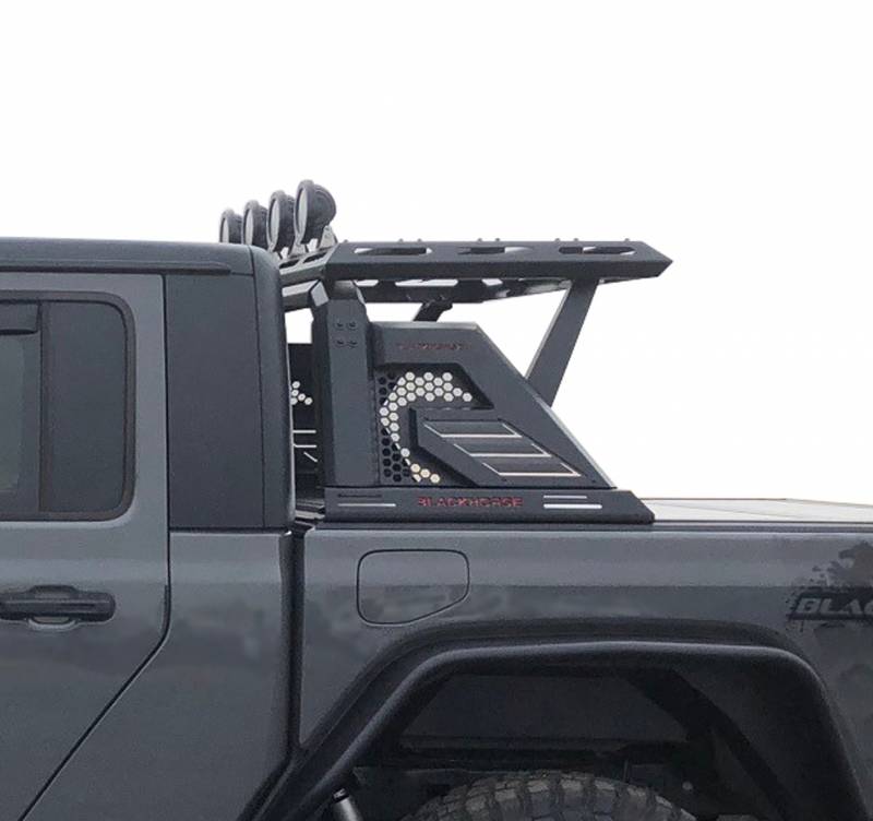 Product of Black Horse Offroad AR2-05BA3-PLFB  Truck Bed Bar