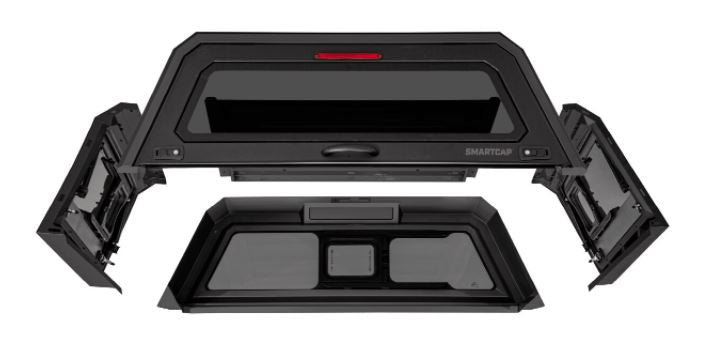 Product of SmartCap EA0104-MB Black Stainless Steel 5-Piece Truck Cap