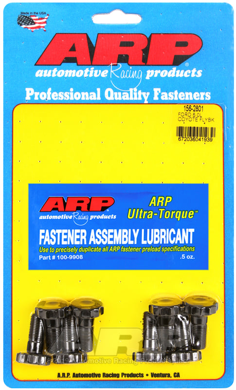 Arp Auto Racing 156-2801 Clutch Flywheel Bolt||156-2801.Jpg||85||a141562801||977810