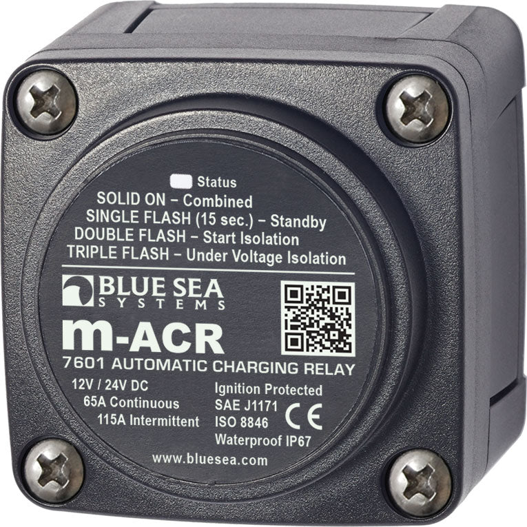 Blue Sea 7601-Bss Battery Voltage Sensing Relay||7601-Bss_1.Jpg||86||b6z7601bss||1078329