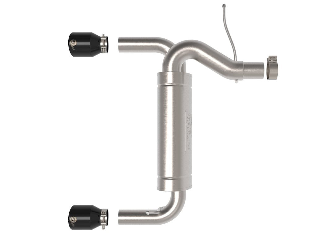 Product of Advanced FLOW Engineering 49-33137-B Vulcan Axle-Back System Single Exhaust System Kit