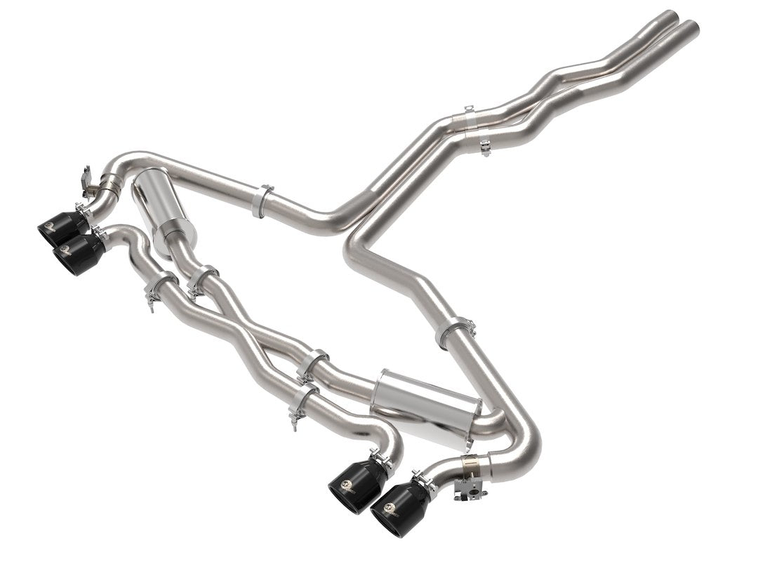 Product of Advanced FLOW Engineering 49-36448-B Mach Force XP Cat Back System Dual Exhaust System Kit
