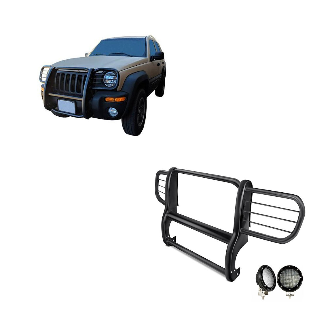 Product of Black Horse Offroad 17EH26MA-PLFB Grille Guard