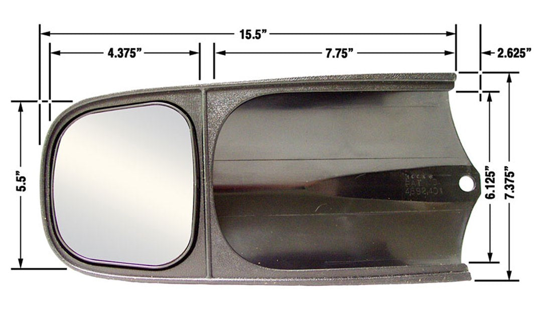 Product of Cipa Usa 10000 Exterior Towing Mirror