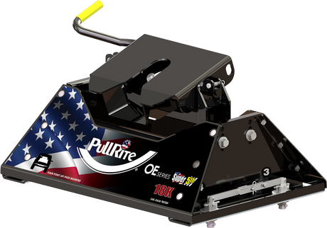 Product of PullRite 1300 Fixed 18000 Pound 4-Way Fifth Wheel Trailer Hitch