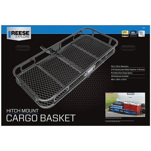 Product of Reese 63155 Trailer Hitch Cargo Carrier