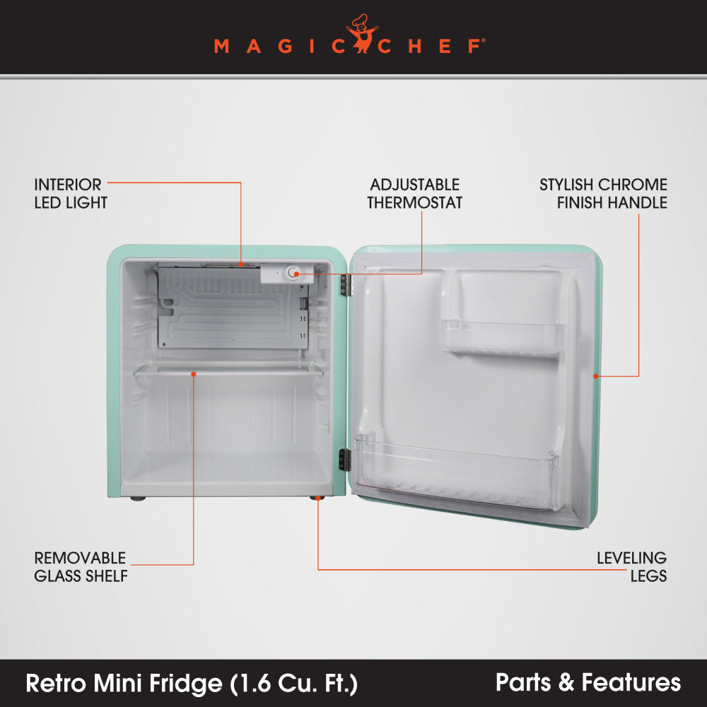 Product of Magic Chef Mcr16chm Refrigerator