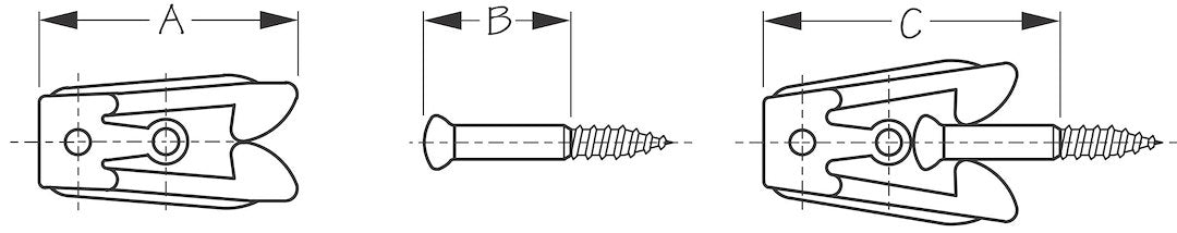 Product of Sea Dog 227023-1 Dock Hardware & Fasteners