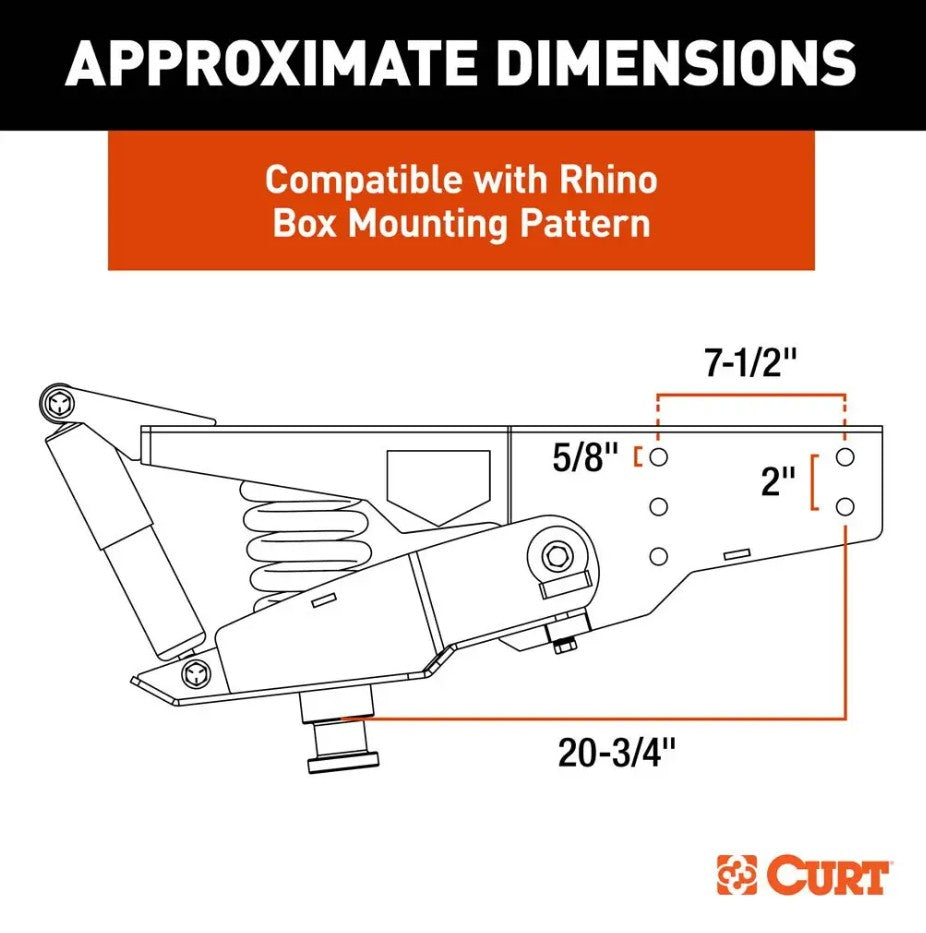 Curt 2024044569 Fifth Wheel Trailer Hitch Pin Box||2024044569_1.Jpg||86||c932024044569||1725909