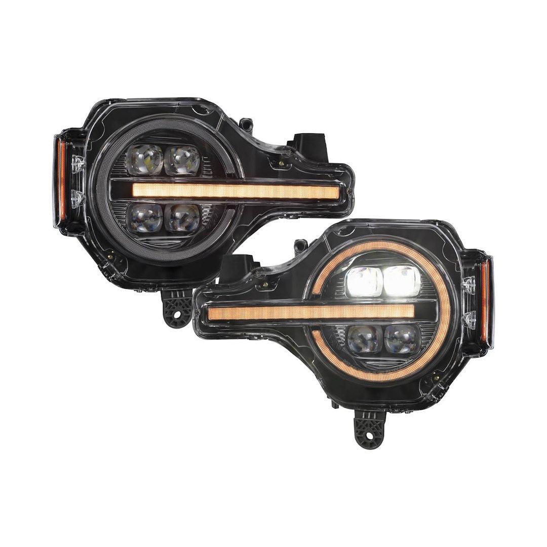 Diode Dynamics Fl0020 Headlight Assembly||fl0020_Ford_Bronco_Form_Hl_Pair_Amber_On_1.Jpg||86||diofl0020||1772950