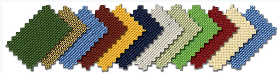 Product of Carefree RV PN127RVRV20 Blue/ Green RV Slide-Out Acrylic Awning Fabric