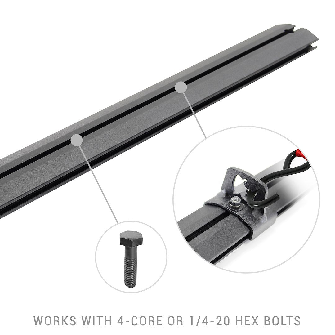 Product of Go Rhino 5935011t Bed Cargo Rack Side Rail
