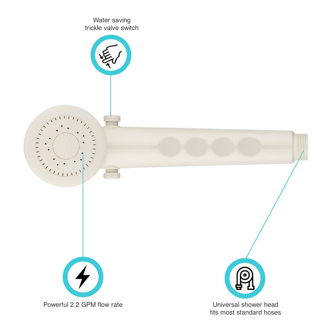Dura Faucet Df-Sa135-Bq Shower Head||df-Sa135-Bq.Jpg||86||d6udfsa135bq||983332