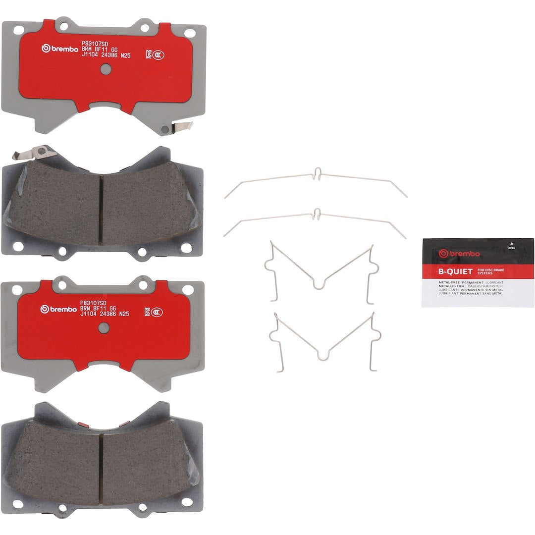 Brembo P83107sd Brake Pad||p83107sd_Kit.Jpg||85||brmp83107sd||2213043