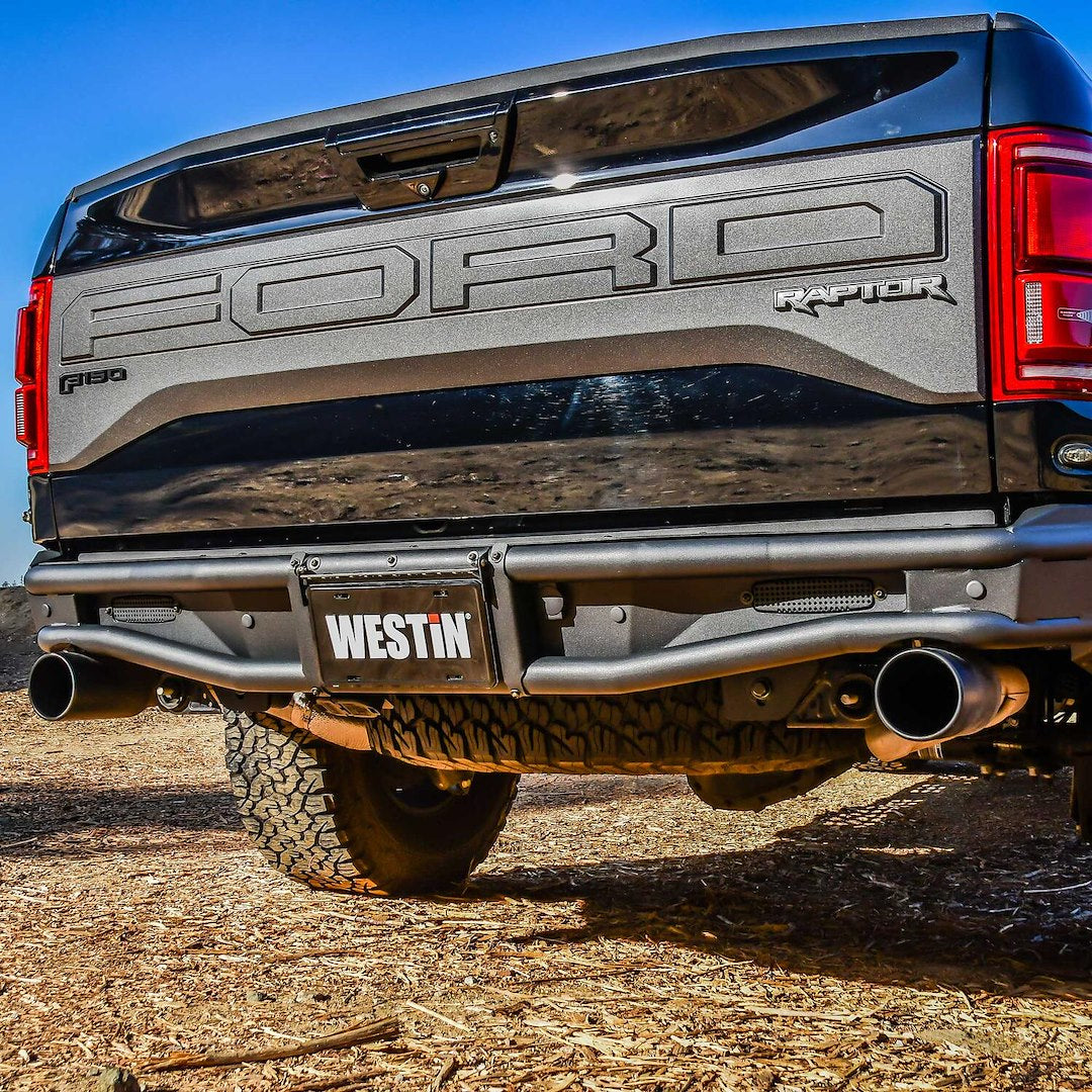 Product of Westin Automotive 58-82025 Outlaw Steel Textured Powder Coated Bumper