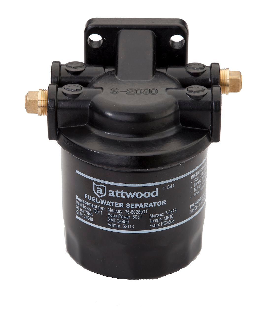 Attwood Marine 11841-4 Fuel Water Separator||||86||a7j118414||2003326