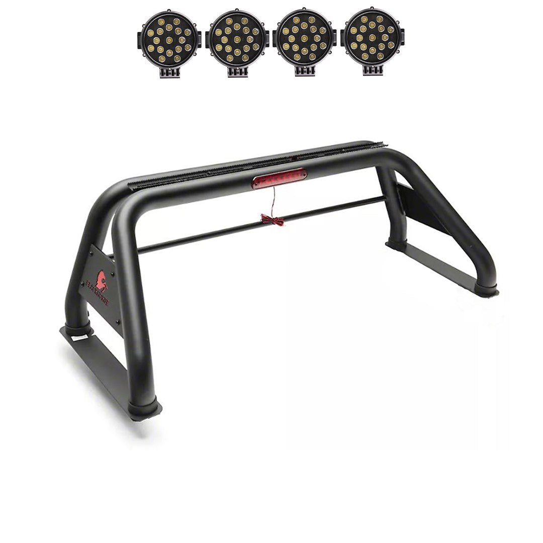 Product of Black Horse Offroad RB001BK-PLB  Truck Bed Bar