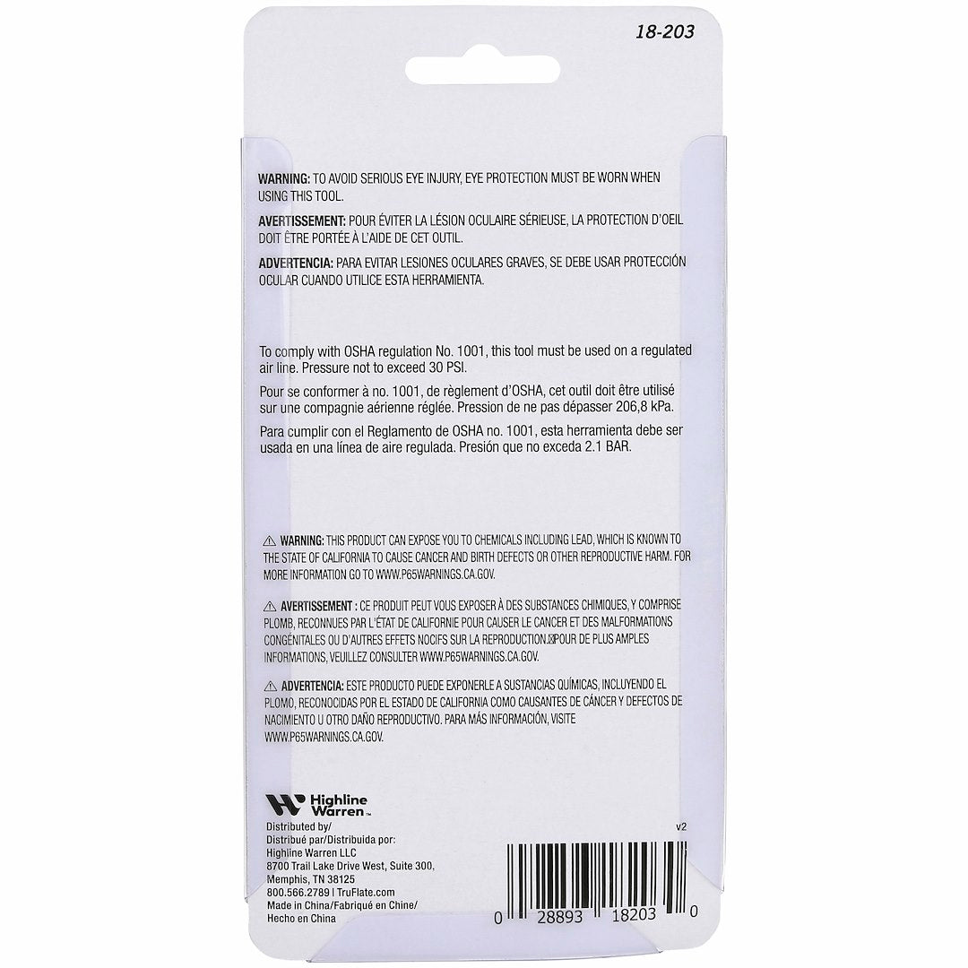 Tru Flate 18-203 Air Blow Gun||18-203_2.Jpg||87||t2f18203||2245904