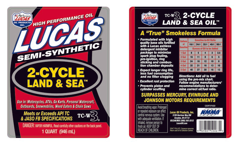 Product of Lucas Oil 10467 Oil