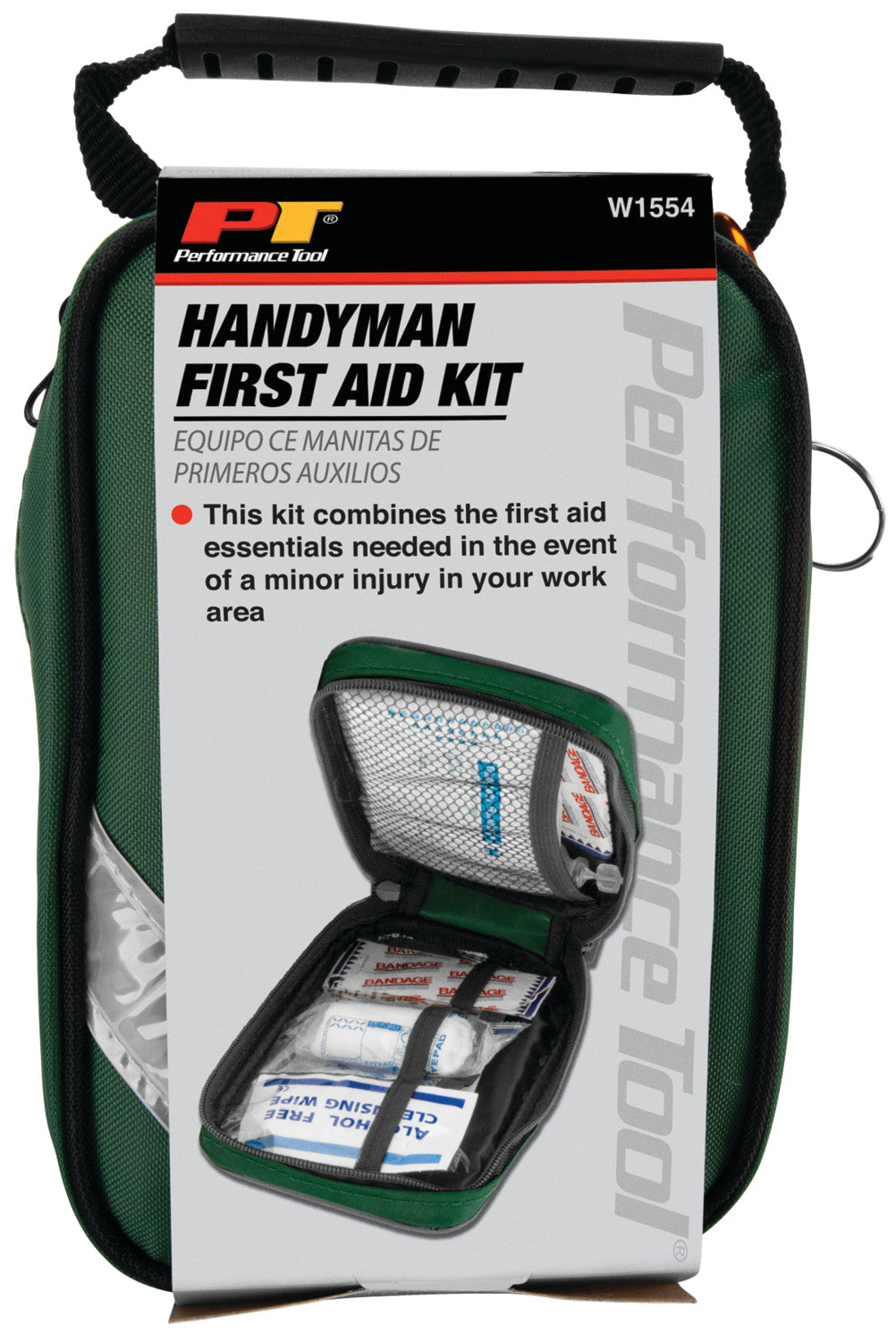 Performance Tool W1554 First Aid Kit||w1554_Pkg.Jpg||88||ptlw1554||2258099
