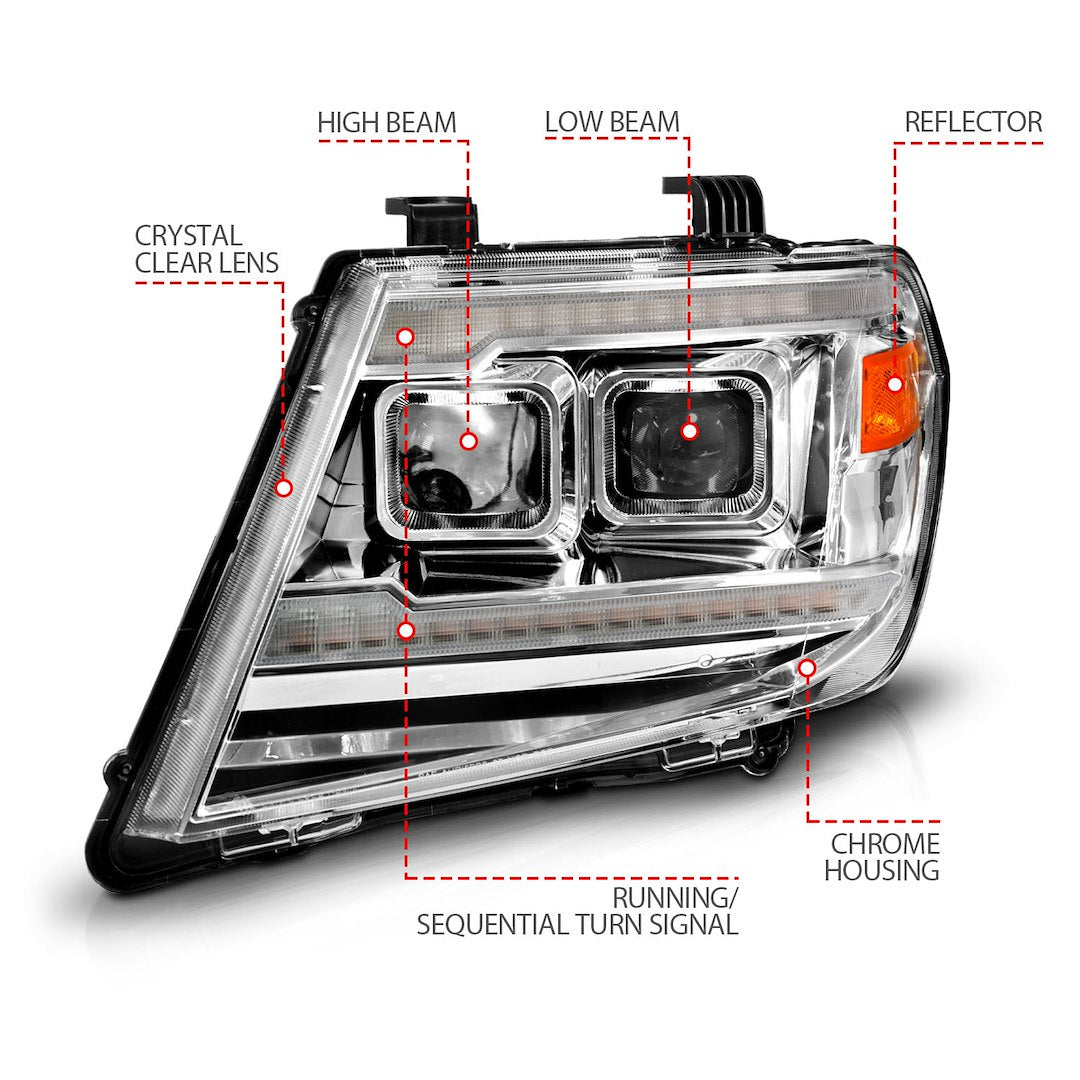 Anzo Usa 111598 Headlight Assembly||||88||a1r111598||2001990