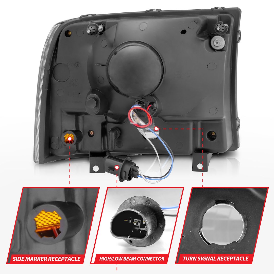 Product of Anzo Usa 111088 Headlight Assembly