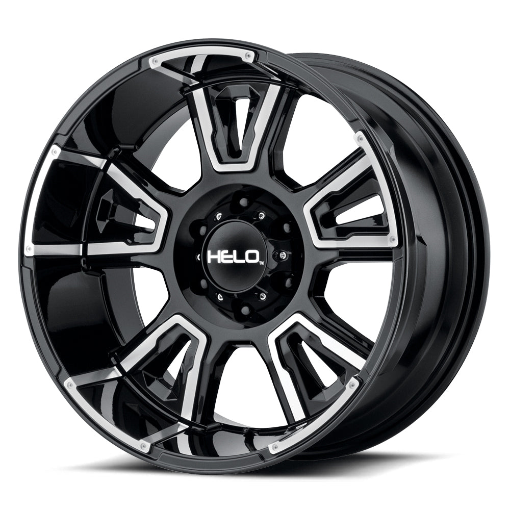 Product of American Racing Wheels 20x9 Black With Natural Face Wheel - 5x5.00 Bolt Pattern