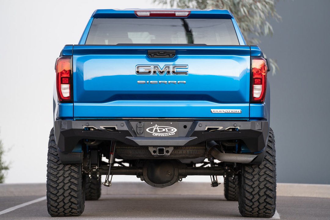 Product of Addictive Desert Designs R14020NA0103 Black Label Steel Powder Coated Bumper