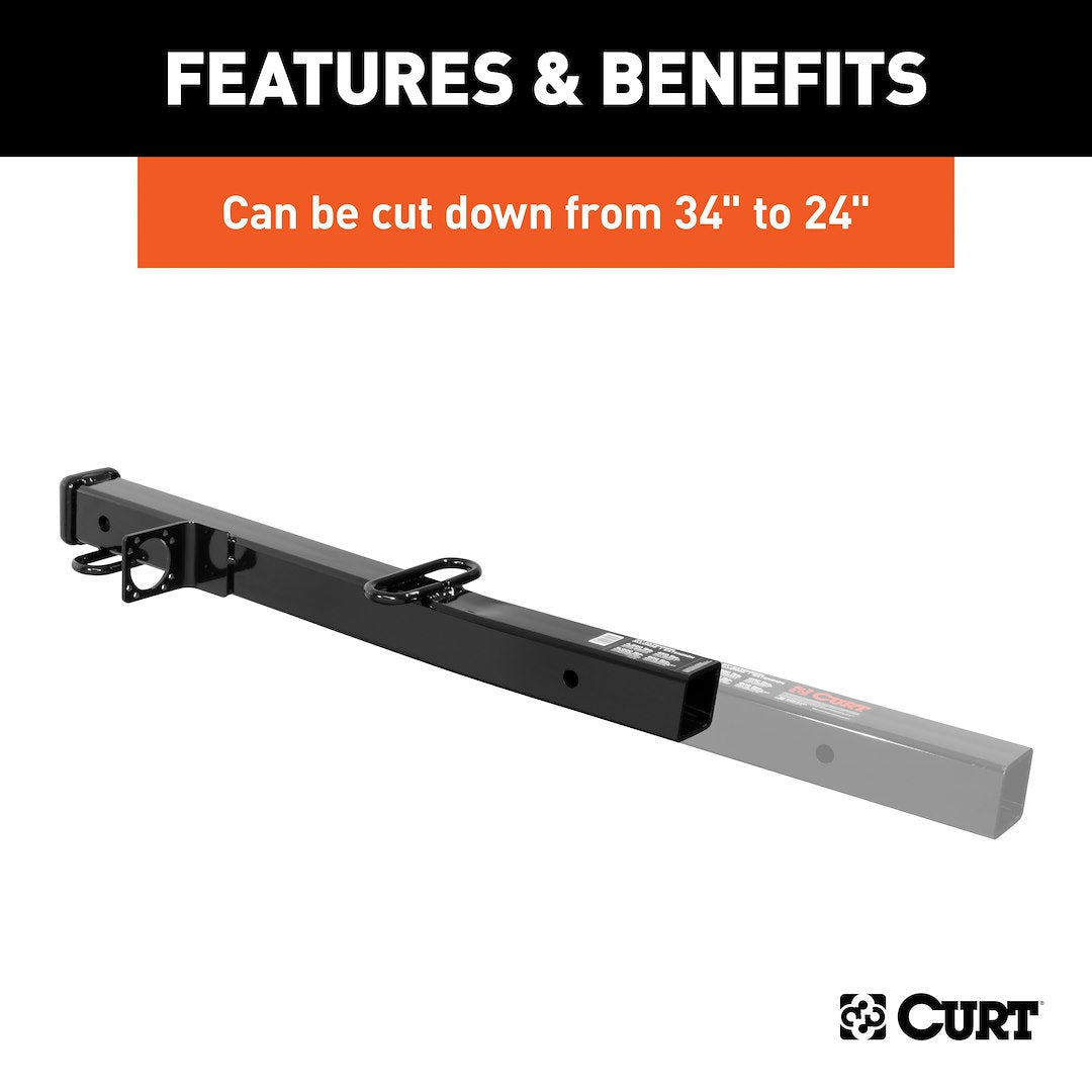 Curt 45048 Trailer Hitch Receiver Tube Adapter||45048_3008x1990_Fc.Jpg||89||c9345048||973940