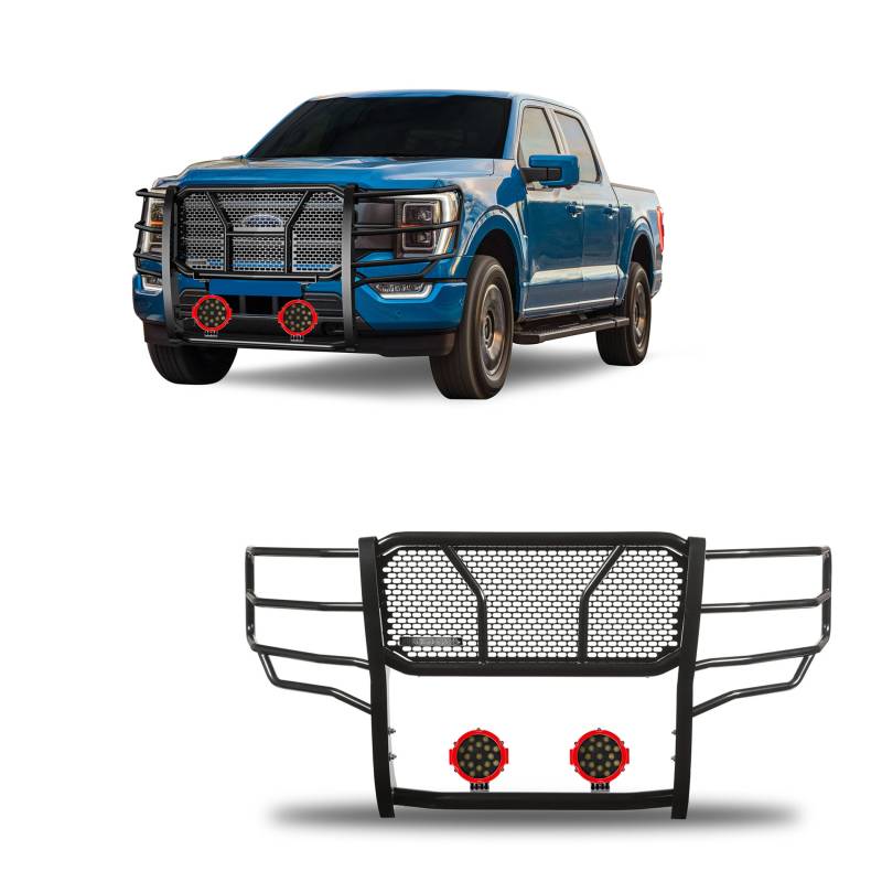Black Horse Offroad Ru-Fof116-B-Plr Grille Guard||ru-Fof116-B-Plr_6.Jpeg||90||blkrufof116bp||1649332