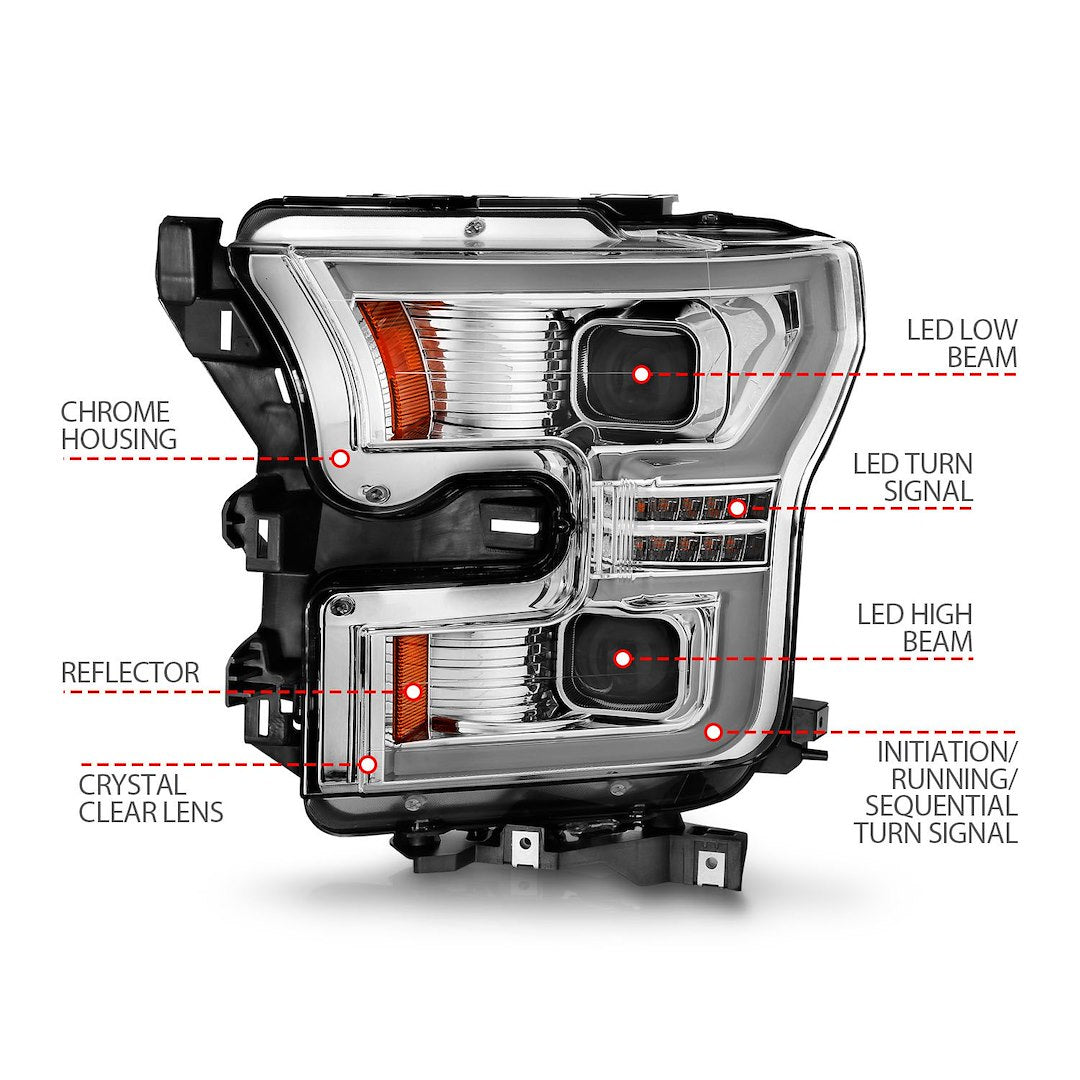 Product of Anzo Usa 111605 Headlight Assembly