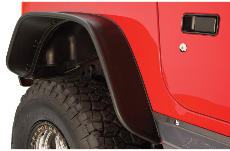 Product of Bushwacker 10920-07 Non-Exposed Fasteners Black Fender Flare - Set Of 4