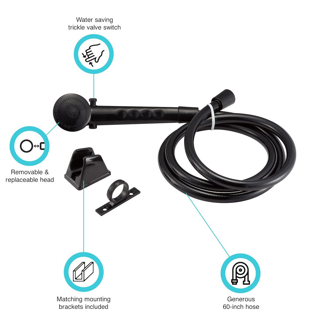 Dura Faucet Df-Sa130-Bk Shower Head||df-Sa130-Bk-Fco.Jpg||86||d6udfsa130bk||1265132