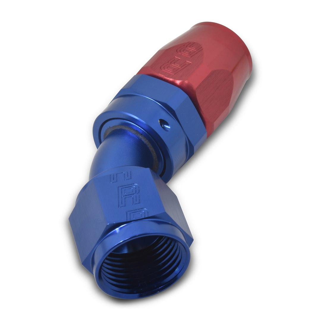 Product of Russell Automotive Full Flow 610090 Crimp-On 3/8 Inch (-6 AN) Blue/ Red