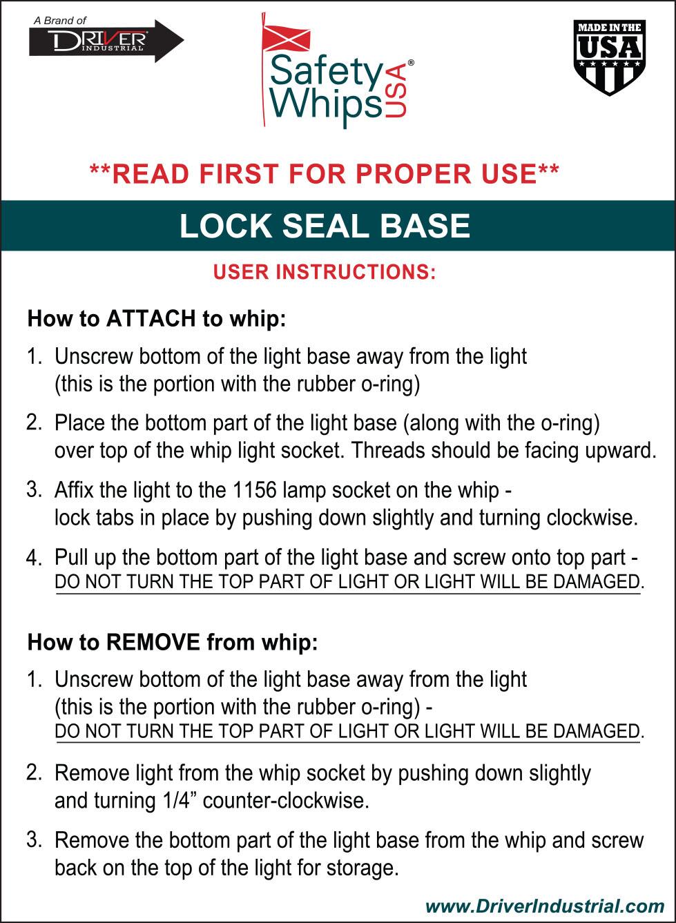 Driver Industrial Opco Llc Sc4-Fa Warning Whip Light||guide-Sw-Locksealbase-Led-Whip-Light-User-Instructions-Reva.Jpg||89||drvsc4fa||1317402