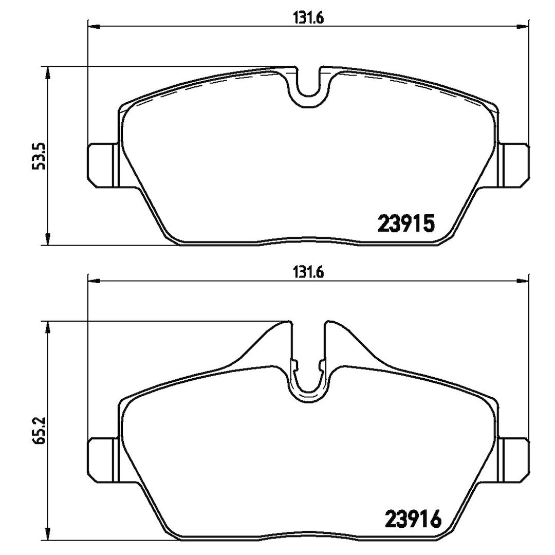Brembo P06034x Brake Pad||p06034x_Drw.Jpg||88||brmp06034x||1754885