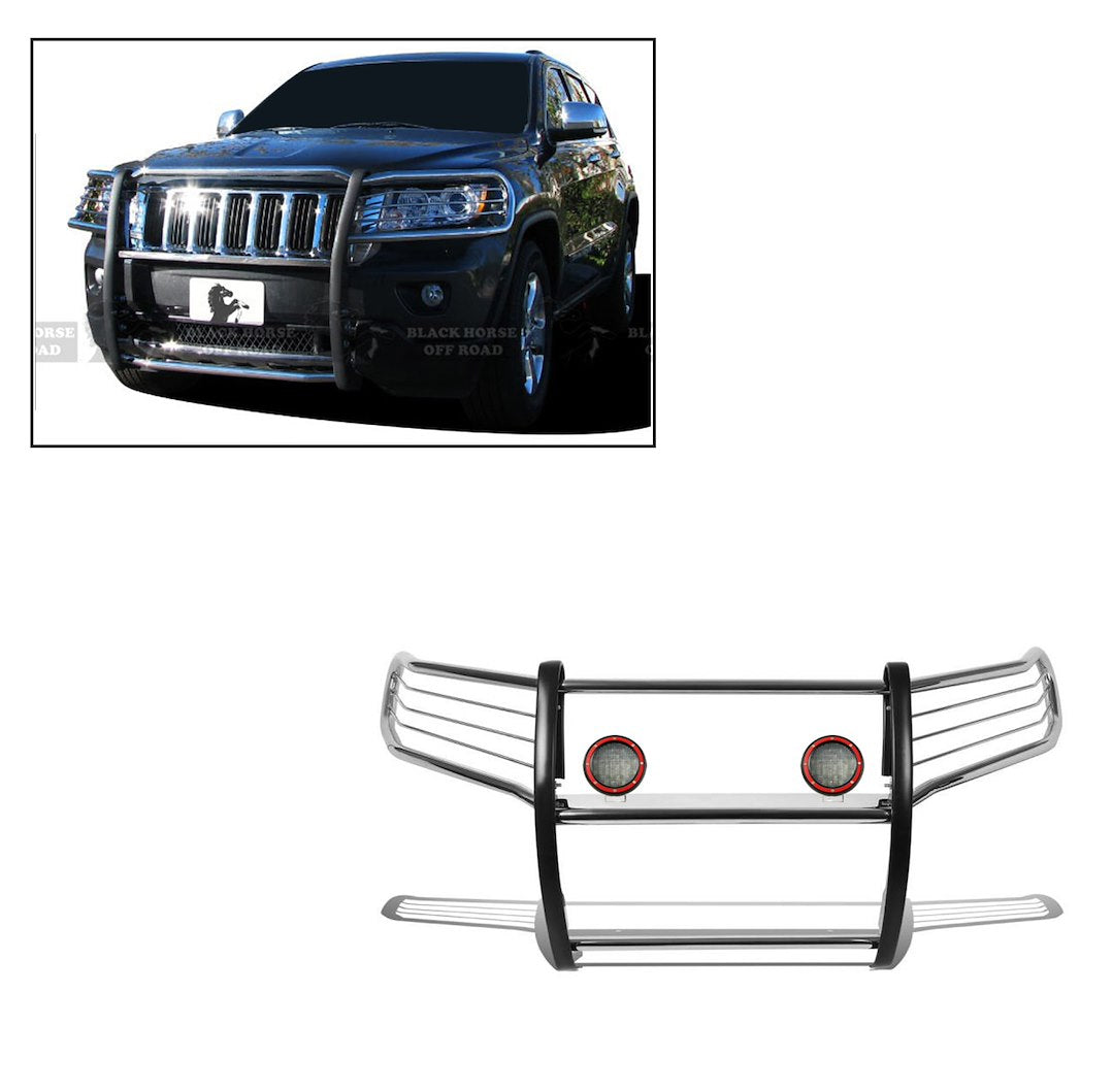 Product of Black Horse Offroad 17A080202MSS-PLFR Grille Guard