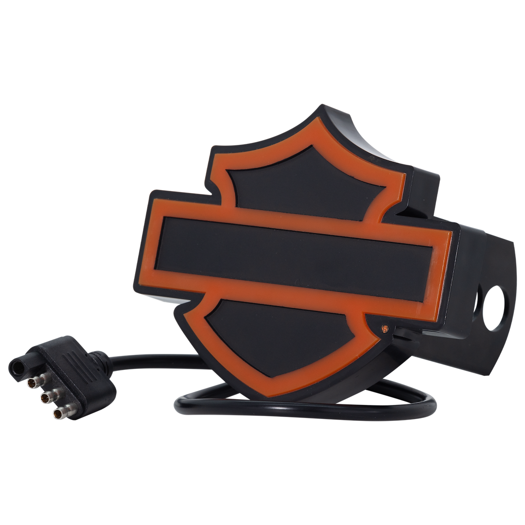 Plasticolor 002319r01 Trailer Hitch Cover||hp 2319 Lighted Hd L.Png||85||p23002319r01||2257627