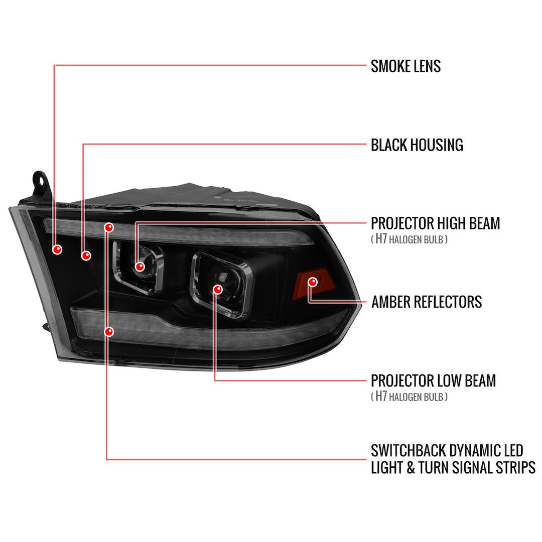 Spec-D Tuning 2lhp-Ram09smg7-Sq-Rs Headlight Assembly||2lhp-Ram09smg7-Sq-Rs_3.Jpg||88||sdt09smg7sqrs||1046439