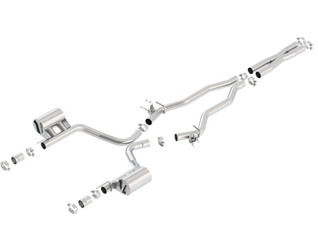 Product of Borla 140678 ATAK ® Series Cat Back System Dual Exhaust System Kit