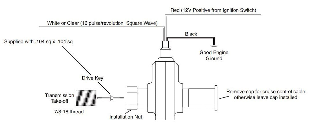 Product of Autometer 5291 Gauge Sending Unit