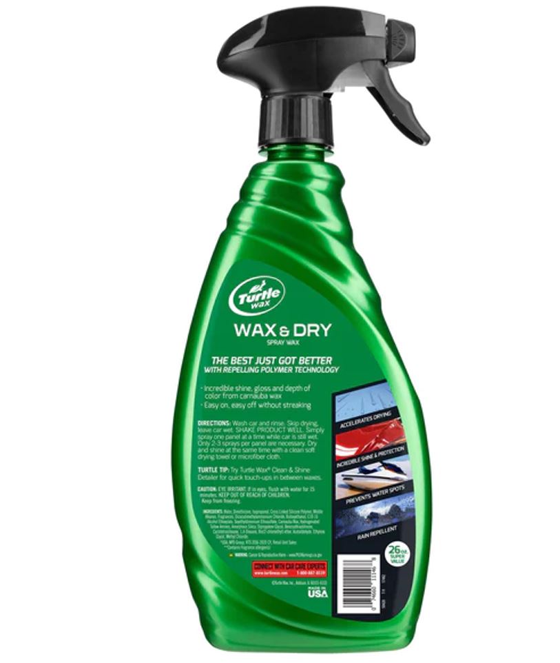 Product of Turtle Wax Inc. T9 Car Wax