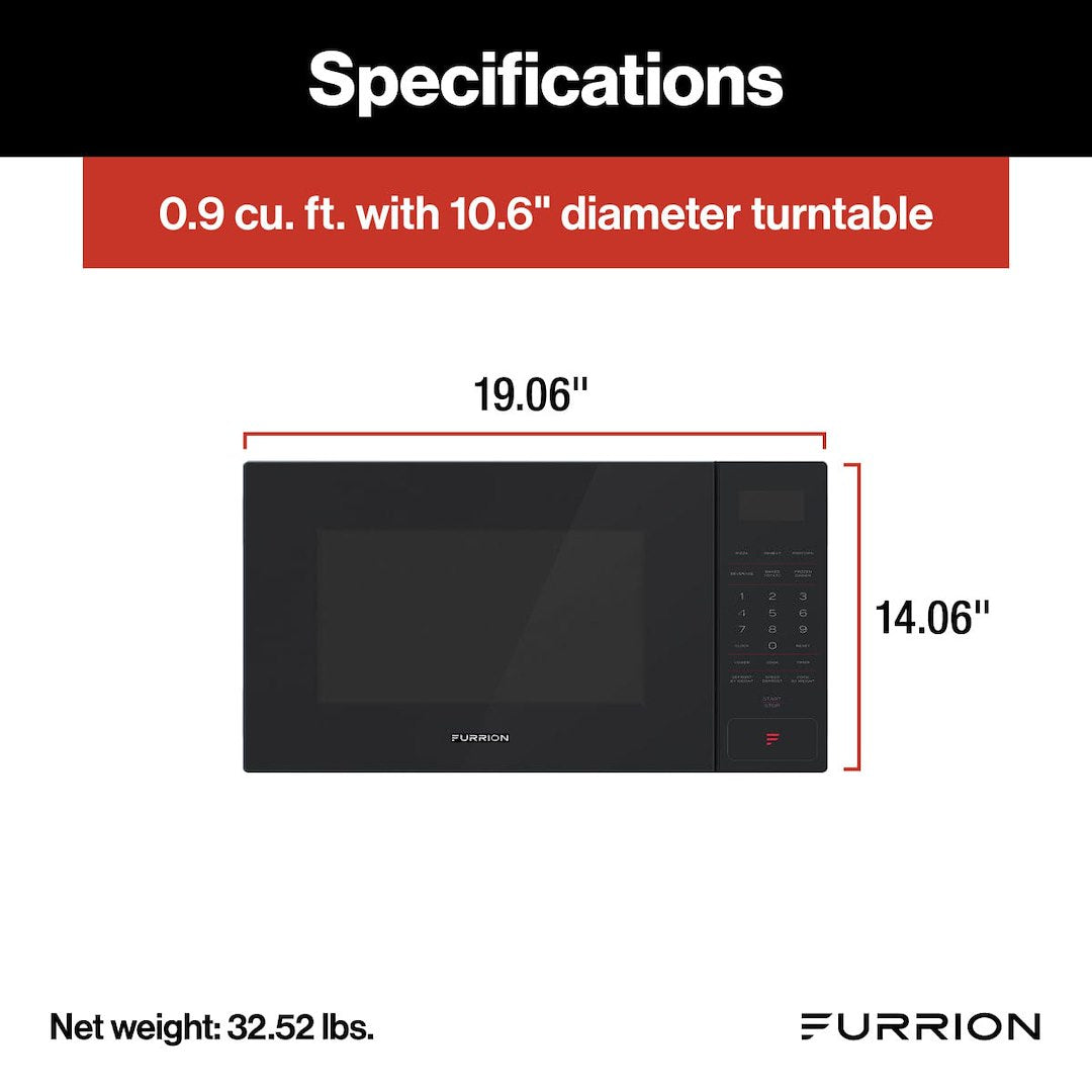Product of Furrion Llc Fmsn09-Bl Microwave Oven