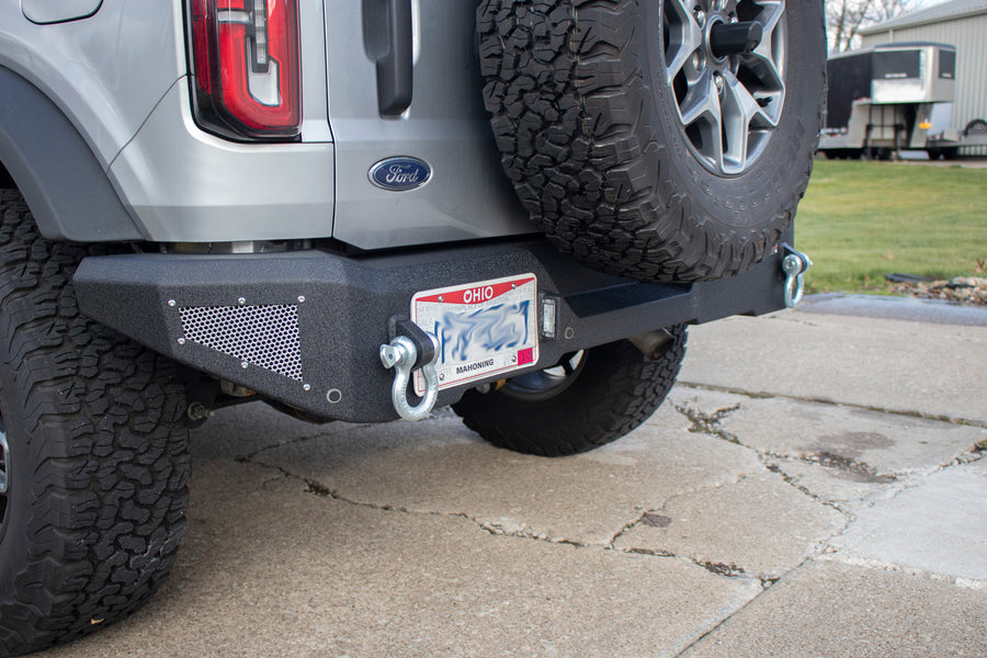Product of Fishbone Offroad FB22360 Steel Powder Coated Bumper
